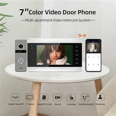 Inteligentný dom Tuya Smart Wifi Video Zvončekový interkom